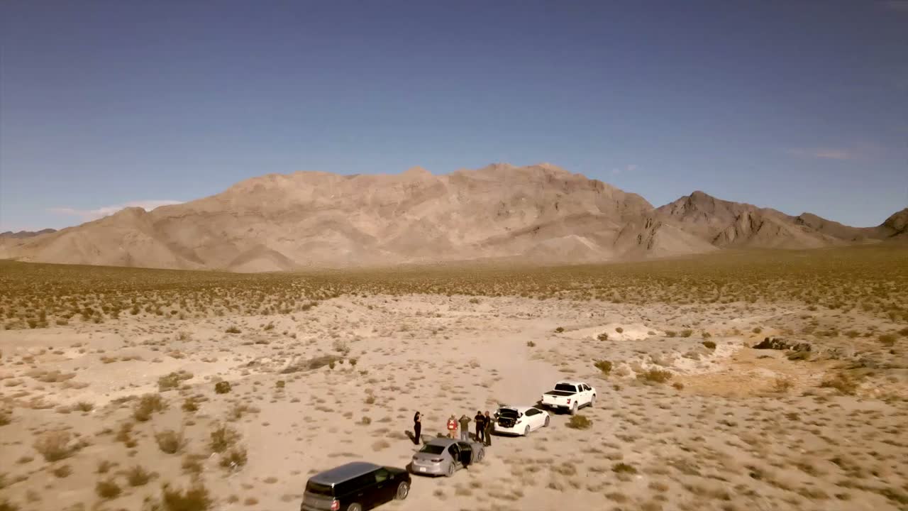 Aerial view of Fairchild Gold's Nevada exploration ground